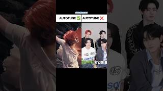 Heeseungs High Note Autotune Vs No Autotune shorts enhypen