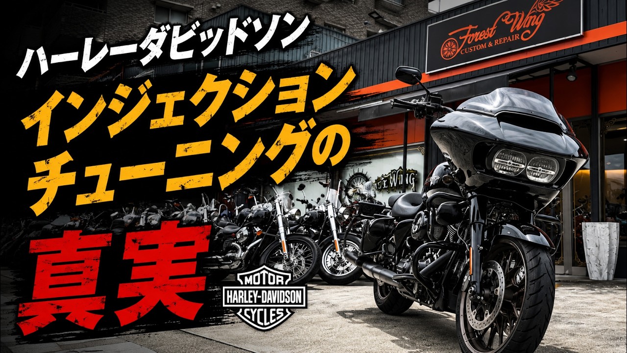 Harley] Injection Tuning in Action! What I Learned About the