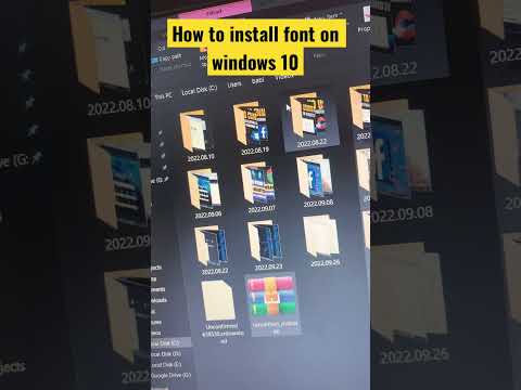 How to install