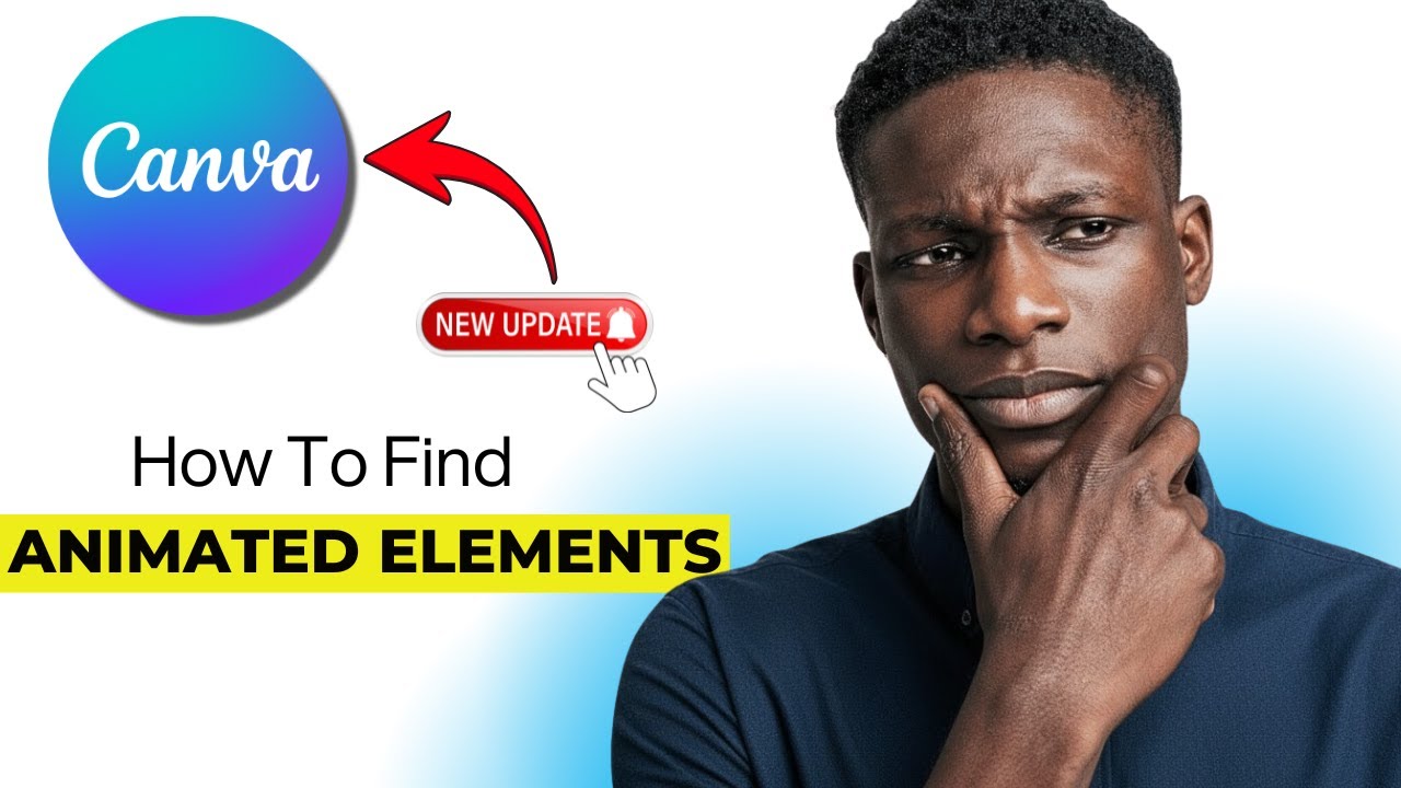 How to Find Animated Elements in Canva (New UI 2026 Update) - YouTube