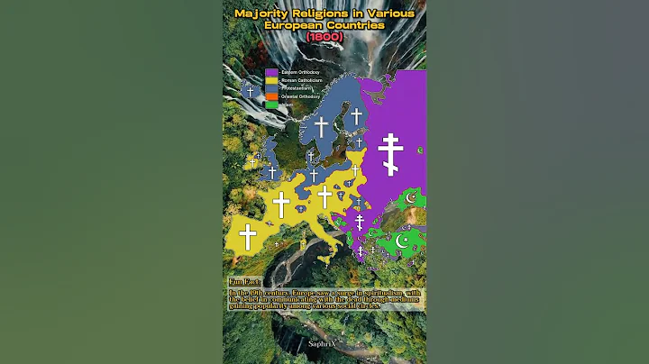 Religion in Europe in the year 1800 🌍🛐