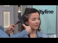 How to add volume to your hair using a flat iron