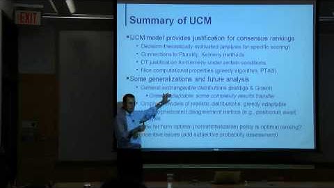"Computational Social Choice: A Decision-theoretic Perspective" (CRCS Lunch Seminar)