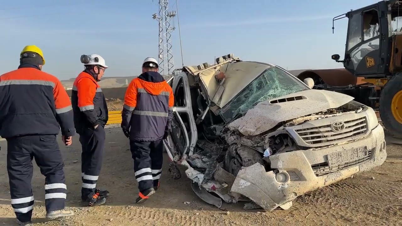Наглядный урок по транспортной безопасности на Актогае