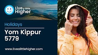Jewish Holiday - Yom Kippur 5779