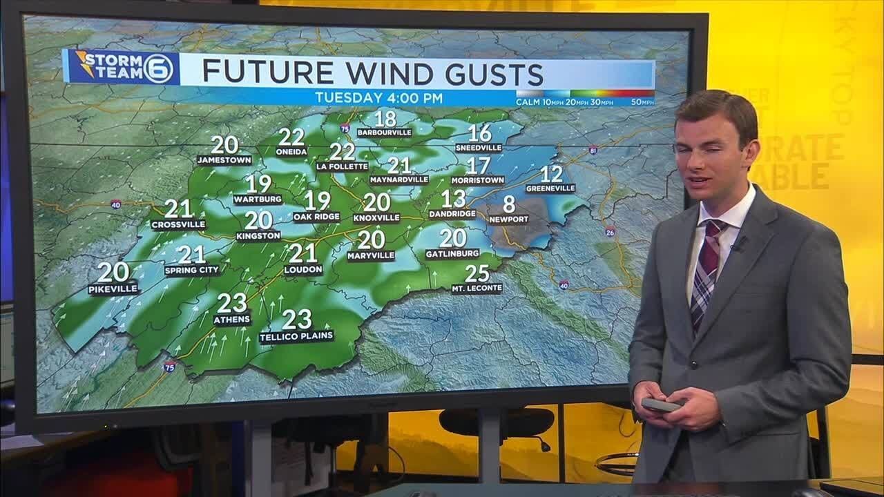 Breezy and mild before scattered rain/storms arrive tonight - YouTube