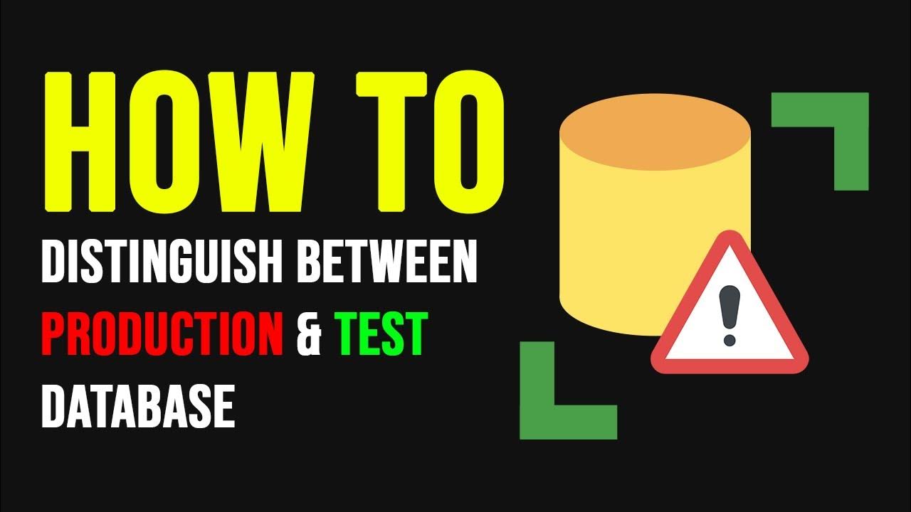 How to Change Color Based on Connection in SQL Management Studio - YouTube