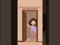 Mehman kripa karke ghar pe raid na maarein… pehle inform karein😅 #2danimation #girlstory