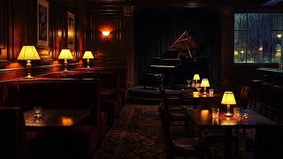 A Dark Rainy Night in Manhattan | 1940s Noir Jazz Lounge
