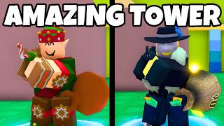 I Unlocked the Jolly Elf Tower and It's CRAZY OP in Roblox Retro Tower Defense (RTD) screenshot 5