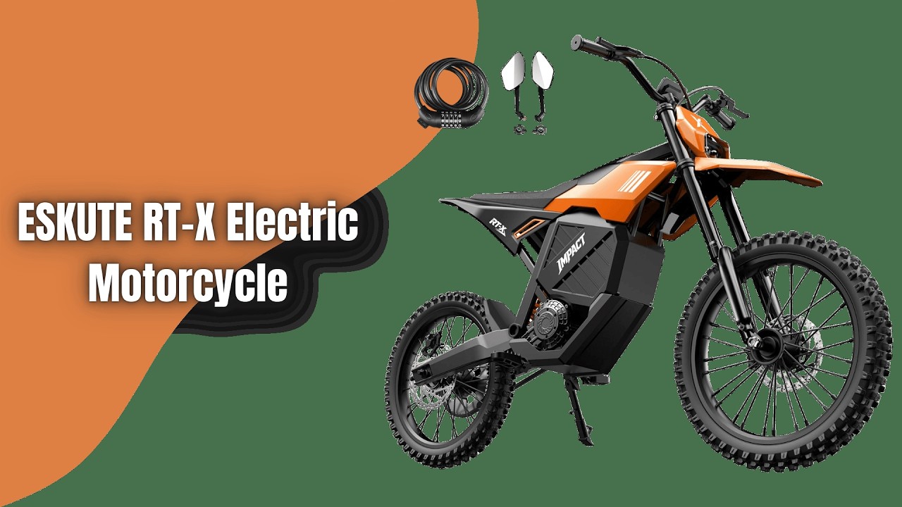 ESKUTE RT-X Electric Motorcycle Review | 6500W Power & 53+ MPH
