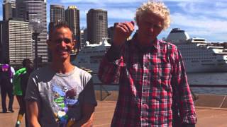 Play video: Andy Griffiths & Terry Denton talk about The 26-Storey Treehouse on Stage!