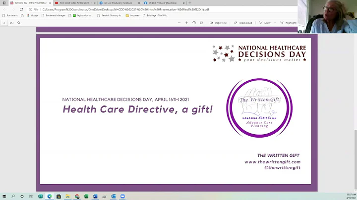 NHDD 2021- Kathy Fischer on why a health care dire...