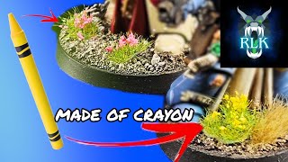 I Turned a Crayon Into a Flower | How To Tutorial