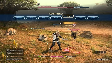 FFXIV low level pugilist gameplay