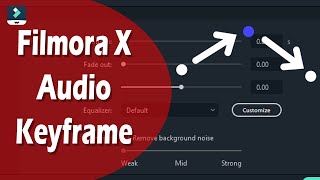How to Add Audio Keyframe in Filmora X | All About in Minutes