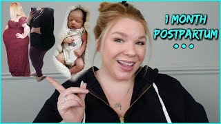 1 MONTH POSTPARTUM UPDATE