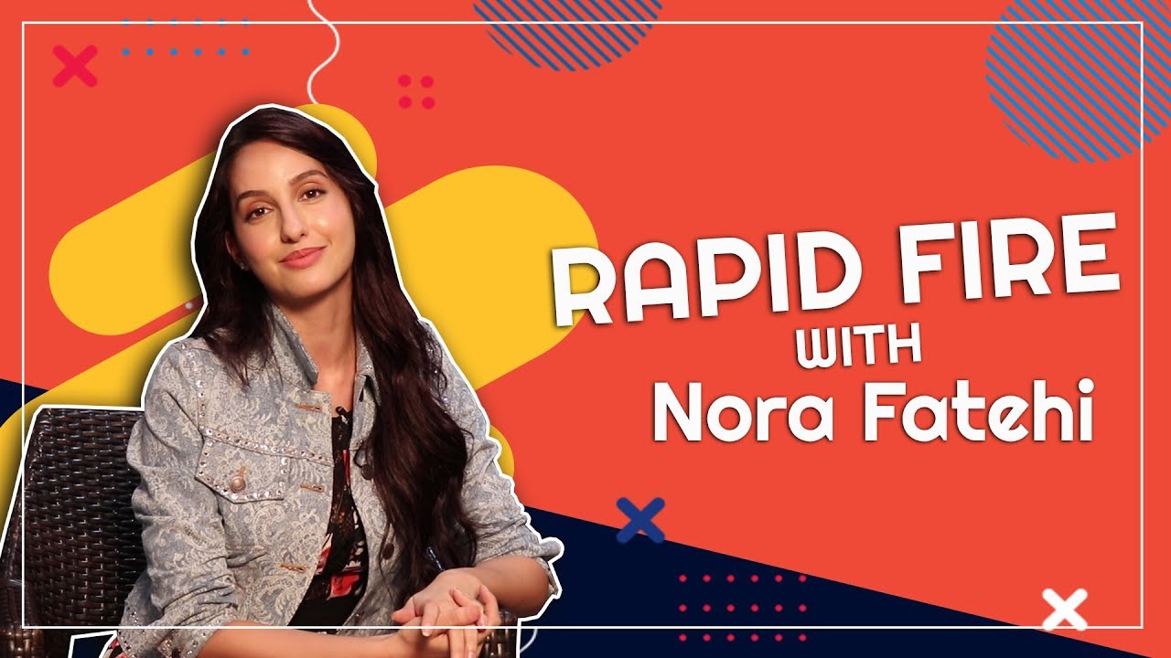 Nora Fatehis MOST CANDID Rapid Fire  O Saki Saki  Pepeta  Varun Dhawan  Vicky Kaushal