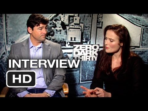 Zero Dark Thirty - Kyle Chandler, Jennifer Ehle Interview - Joseph and Jessica (2012) HD