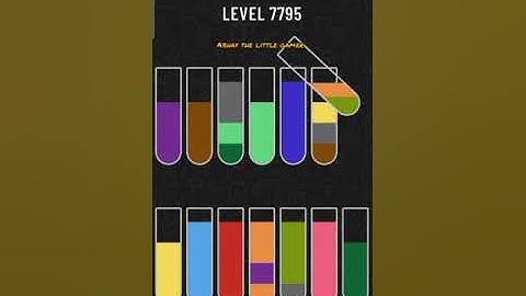 Water sort puzzle level 7795