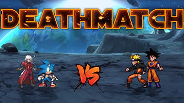 Sonic Chaos OP (all form) & Dante VS Goku LB (all form) & Naruto OP (all form) in Jump Force Mugen