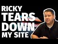 Ricky from INCOME SCHOOL TEARS DOWN my Affiliate Marketing Website