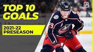 Топ-10 голов  предсезонки 2021-2022 / Top 10 Goals of the 2021-22 NHL Preseason