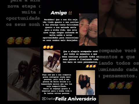 #shorts  texto para sua melhor amiga q faz aniversário 🌹