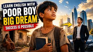 The Poor Boy Who Became Successful | Learn English Through Story
