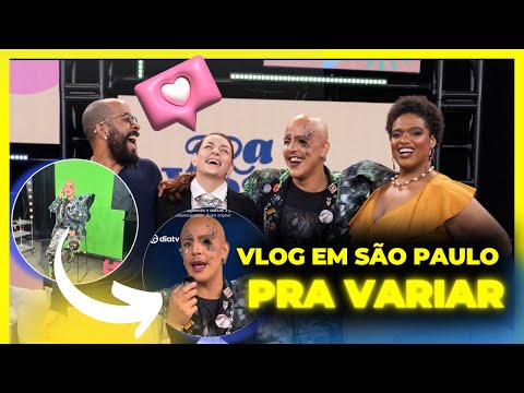 GRAVEI O PROGRAMA “PRA VARIAR” NA DIA TV!