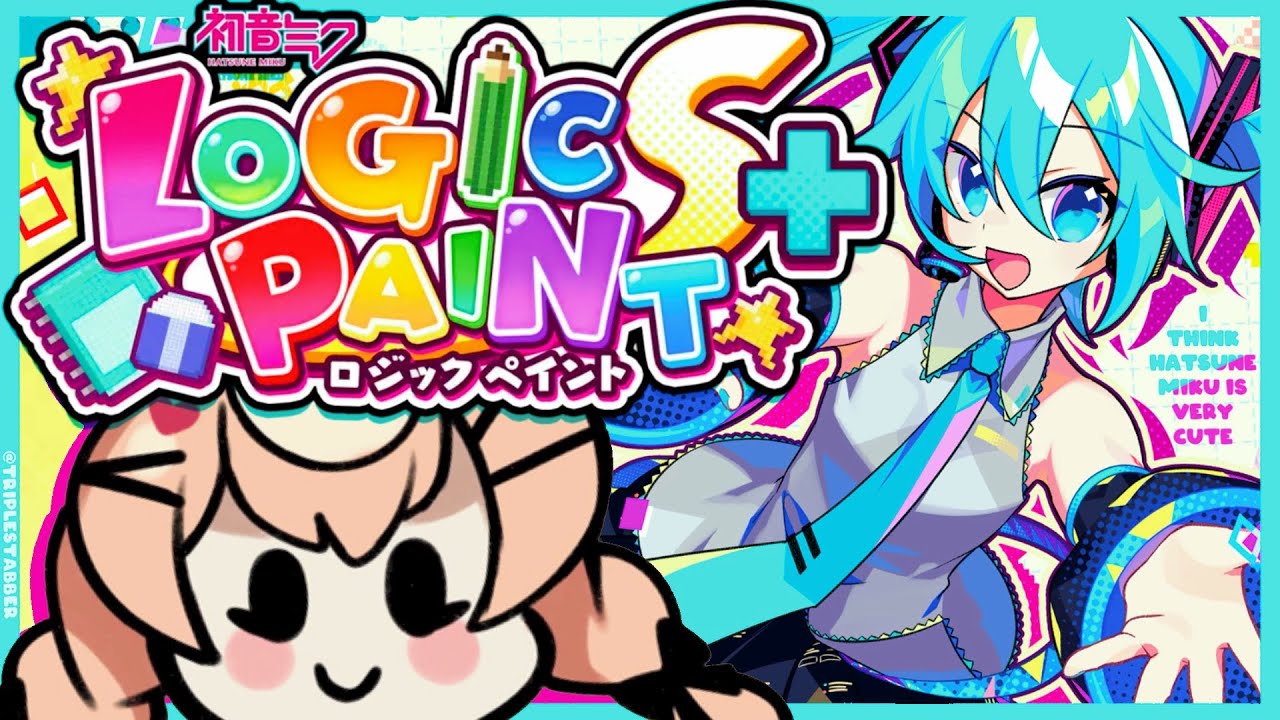 【MIKU LOGIC PAINT】 How To Solve Picross/Nonogram Puzzles w/Hatsune Miku!  ✿ Daisy Dandelion  ✿