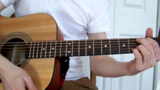 Paperweight- By Joshua Radin (Guitar Tutorial)