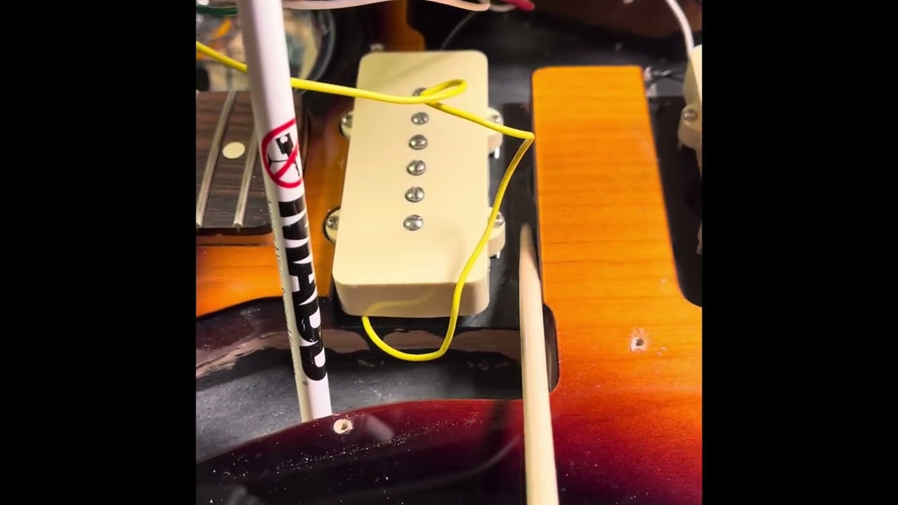 Jazzmaster hum repair.