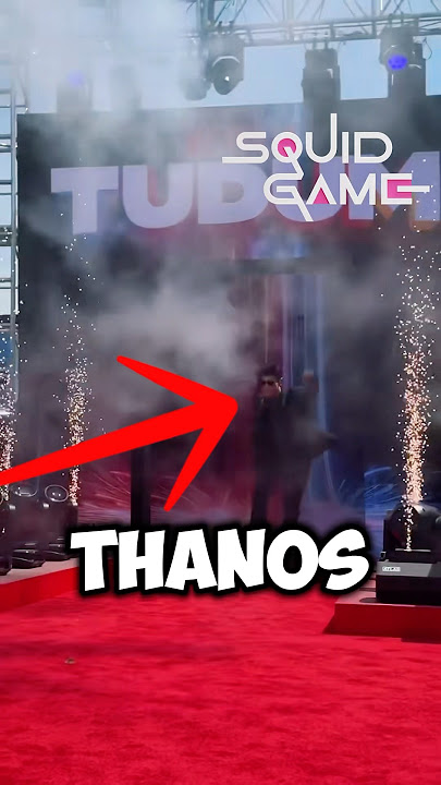 Thanos from Squid Game just SMILED for the FIRST time😱(Squid Game Season 3)