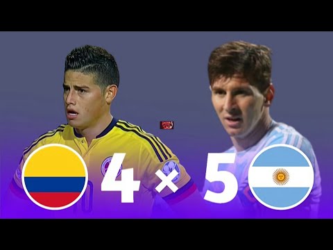 كولومبيا الأرجنتين ربع نهائي كوبا أمريكا 2015 جنون رؤوف خليف مباراة مجنونة