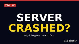 500 Internal Server Error Explained: Why Your Website Crashes and How to Fix It