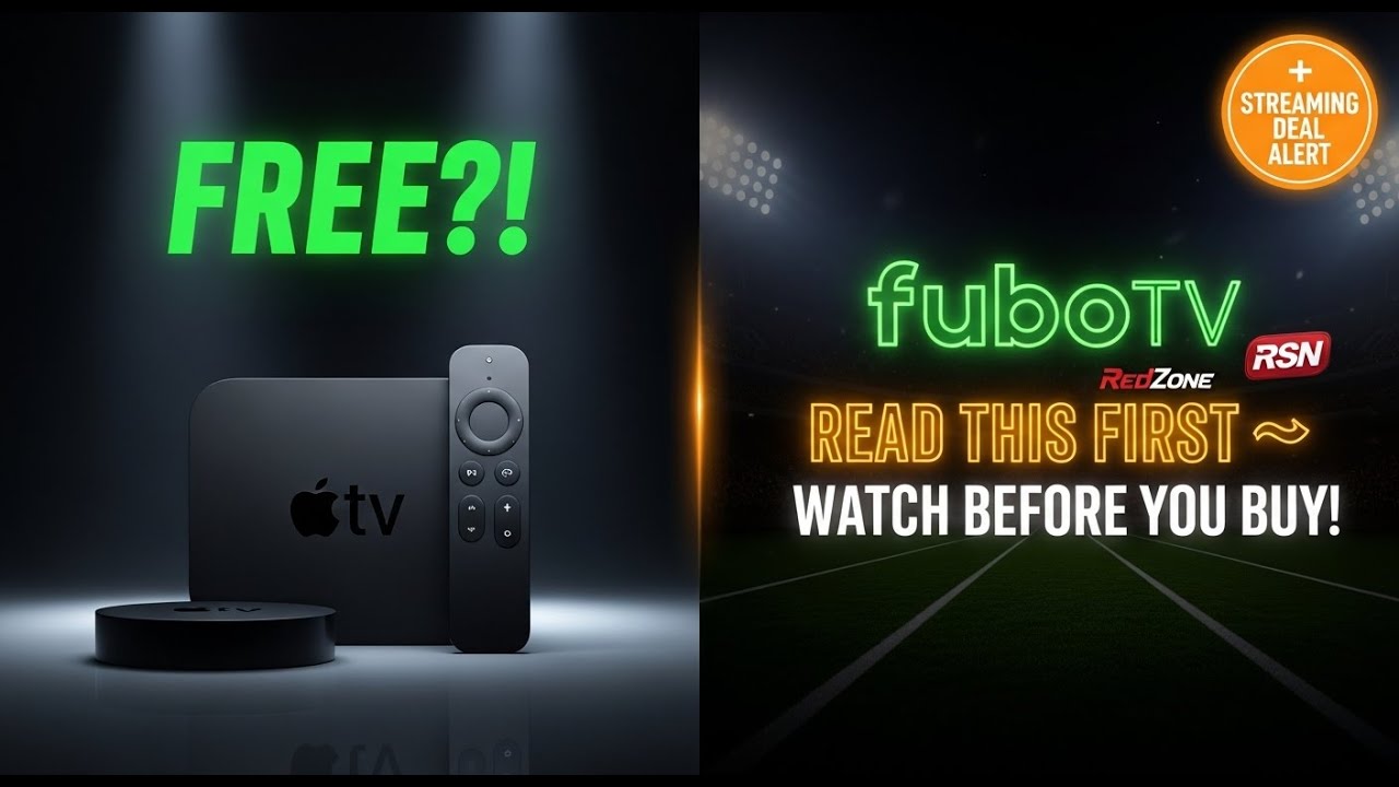 Don’t Get Burned: Fubo’s Free Apple TV 4K Deal EXPLAINED!