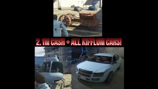 How to get KIFFLOM CARS in GTA5 Story Mode 2023 [Epsilon Program]