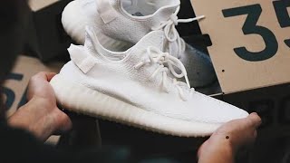 Adidas Yeezy 350 Triple White Quality 7A Follow ..Point On Instagram