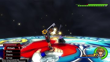 Kingdom Hearts 2 Final Mix HD (PS4) - Data Roxas No Damage (Level 1 Critical Mode w/Restrictions)