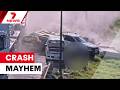 Crash chaos on North-South Motorway at Bolivar | 7NEWS