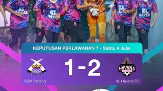 🎬 FULL MATCH | SSM Pahang vs KL Havana FC| Liga Puteri FAM 2026 Div. Elite | 4 Jul 2026 | FT: 1-2