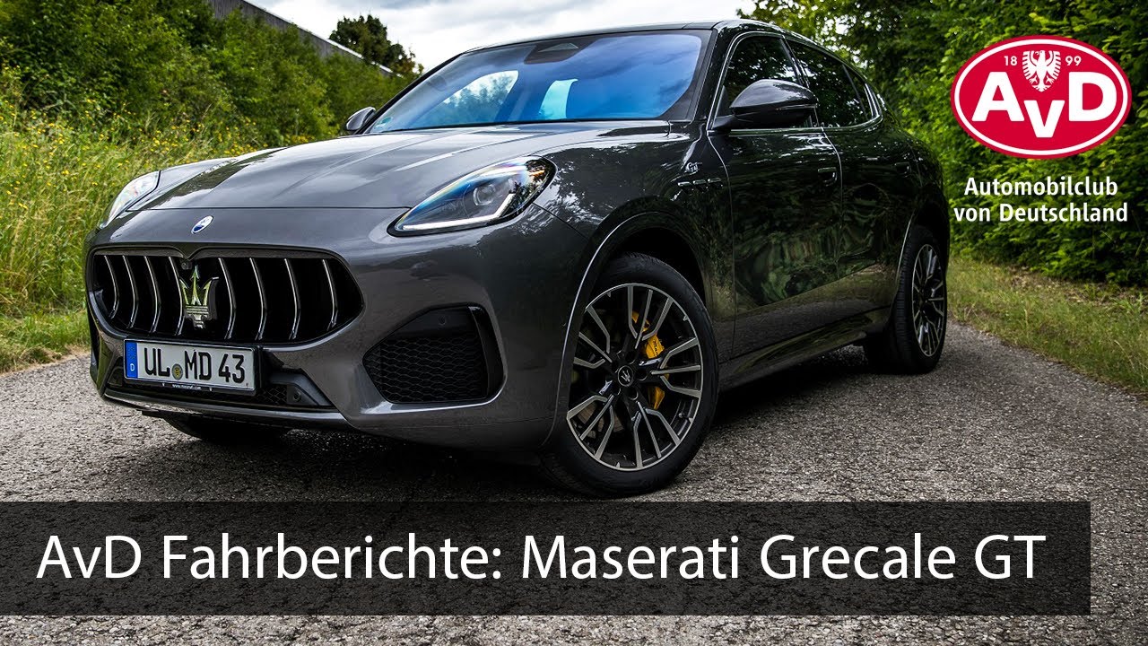 AvD Fahrberichte: Maserati Grecale GT - Luxus trifft auf Performance