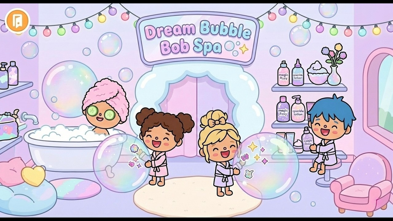 Decorating the Bubble Bob Spa 🫧 
