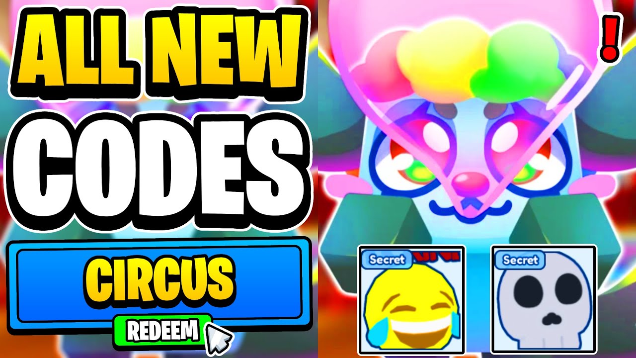 *CIRCUS* ALL NEW CIRCUS UPDATE CODES FOR BUBBLE GUM SIMULATOR INFINITY! Roblox