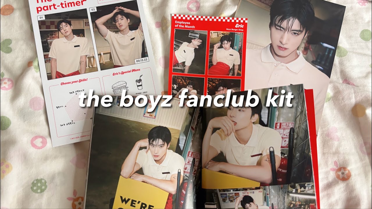 the boyz 8th fanclub kit unboxing - YouTube