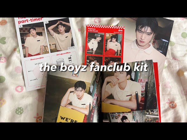 the boyz 8th fanclub kit unboxing - YouTube