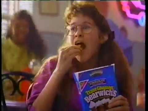 tv kanalları Teddy Grahams Bearwiches ad, 1991