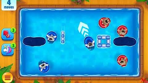 Talking Tom Pool Level 103 - Walkthrough