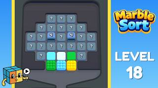 Marble Sort Level 18 (Very Hard) Walkthrough Solution